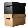 7" Storage Box with Lid - BLACK (MADE IN JAPAN) - Image 2